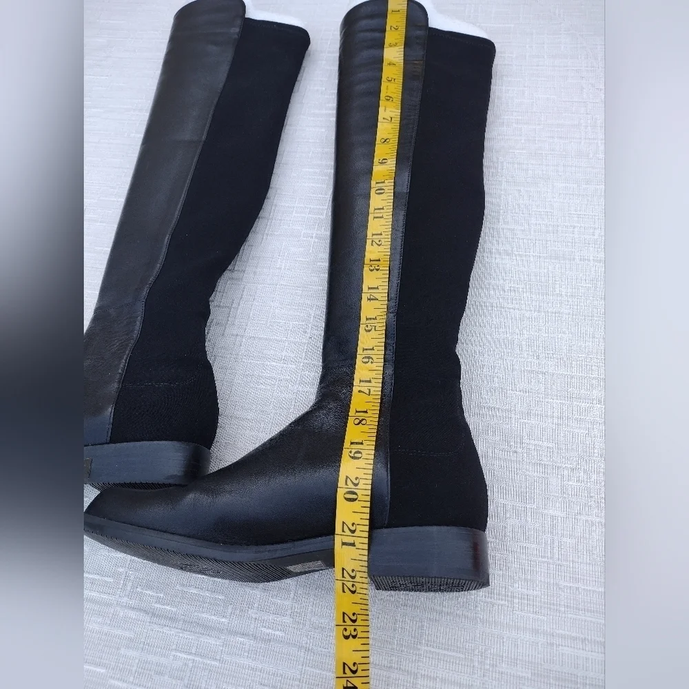 Stuart Weitzman 50/50 Over The Knee Boots Black Size 5.5 New